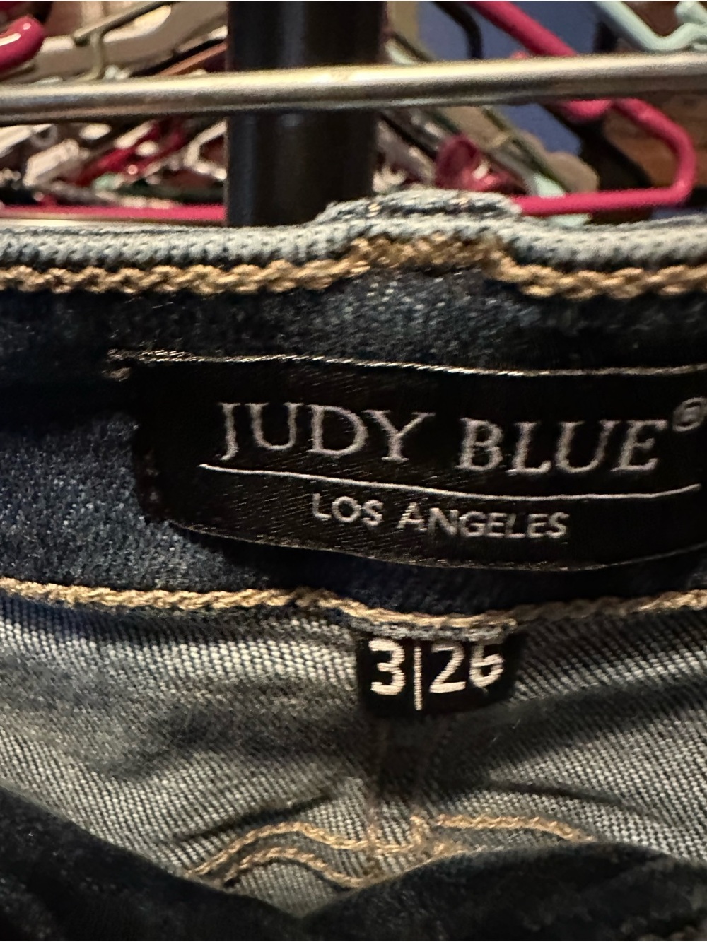Judy Blue Women's Dark Blue Denim Jeans - 3/26 skinny ankle
